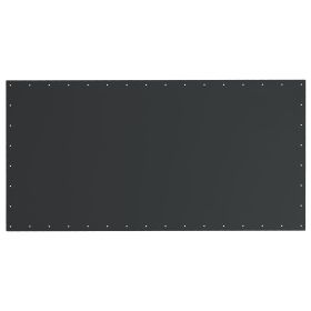 Outsunny 10x20ft Charcoal Carport Canopy Replacement UV-Resistant with Ball Bungee Tethers