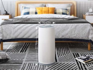 Console Air Purifier with True HEPA Filter