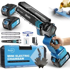 6-inch Mini Chainsaw, Shipped From FBA Warehouse, Banned Platform Walmart Temu (Option: 6inch)